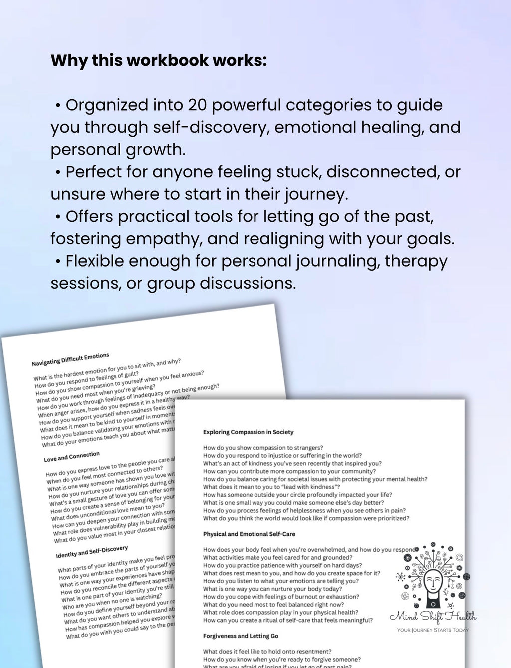 Compassion Therapy Questions CFT Therapeutic Resource Healing from Shame and Self Criticism Therapist Toolkit