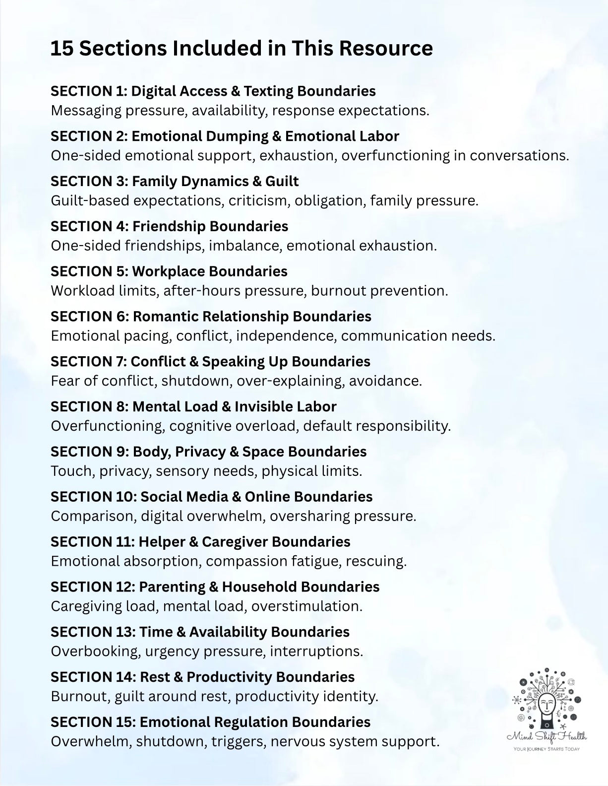 Micro Boundaries Pack: Emotional Safety, Nervous System Regulation & Communication Guide
