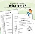 Teen Self-Discovery Worksheets: Explore Identity, Understand Emotions, Build Confidence