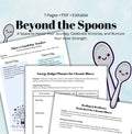 Chronic Illness Worksheet Flare Up Days Self-Care & Emotional Healing Tracker Printable Daily Reflection PDF