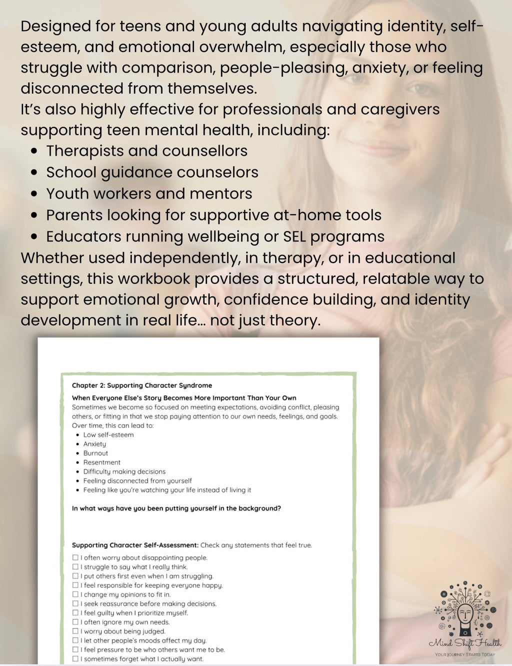 Main Character Energy: A Teen Workbook for Confidence, Identity & Self-Worth