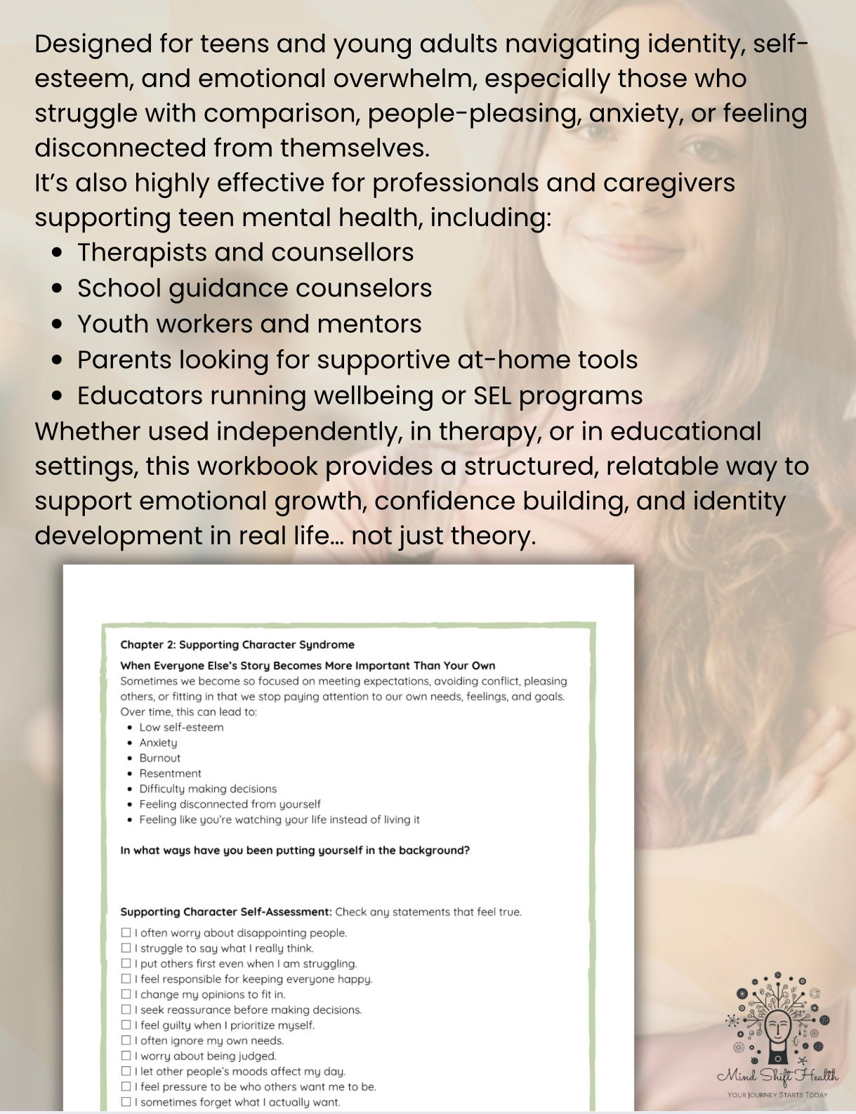 Main Character Energy: A Teen Workbook for Confidence, Identity & Self-Worth