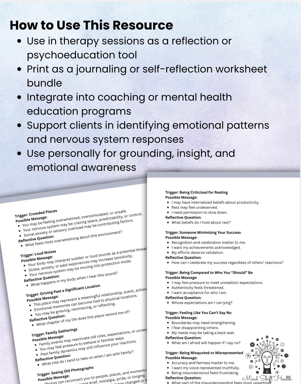 The Ultimate Trigger Guide 300+ Emotional, Social, Sensory & Environmental Triggers Understanding your triggers