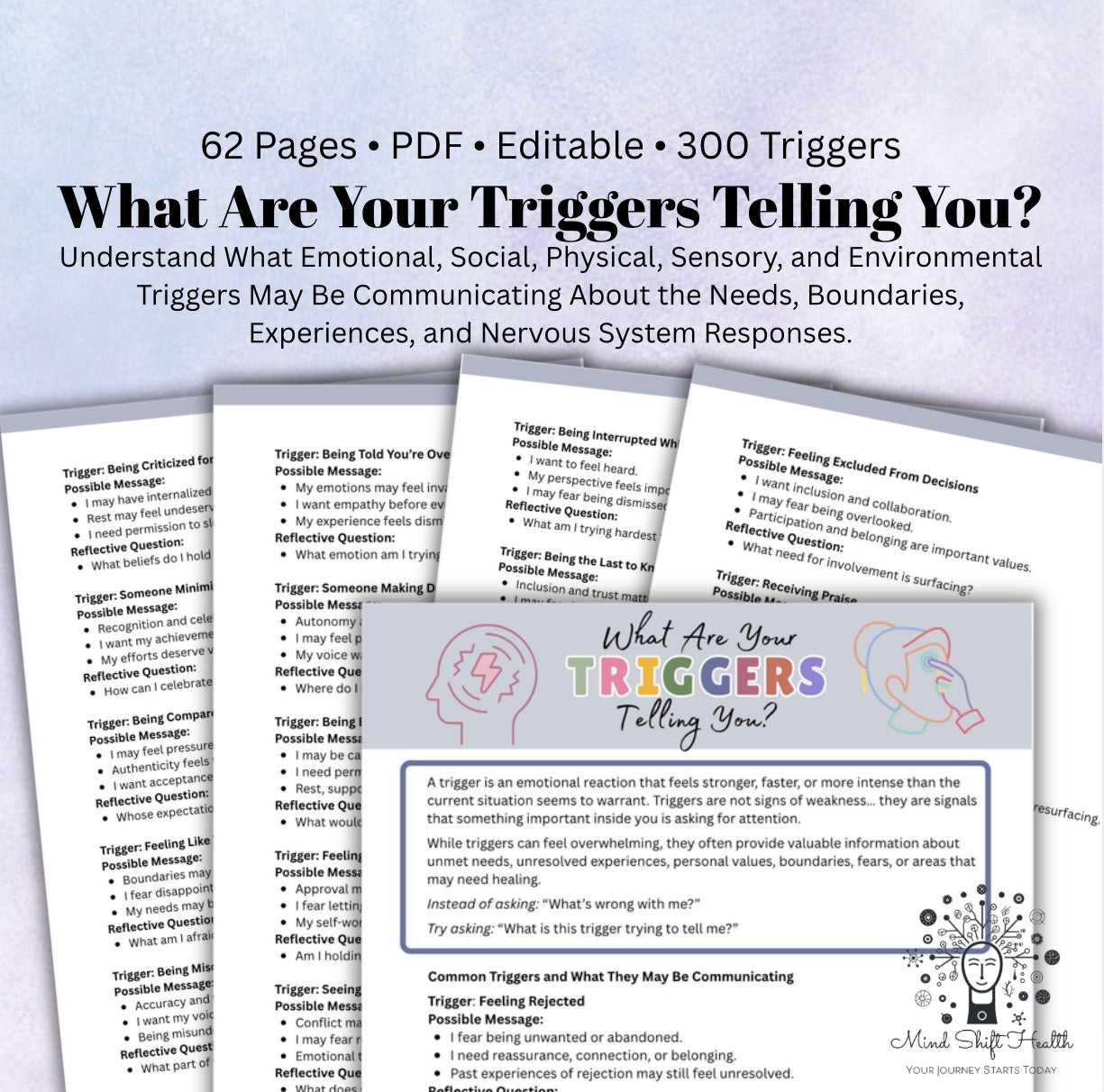 The Ultimate Trigger Guide 300+ Emotional, Social, Sensory & Environmental Triggers Understanding your triggers