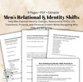 Men’s Relational & Identity Shifts Workbook Life Transitions, Relationships, Purpose & Personal Growth