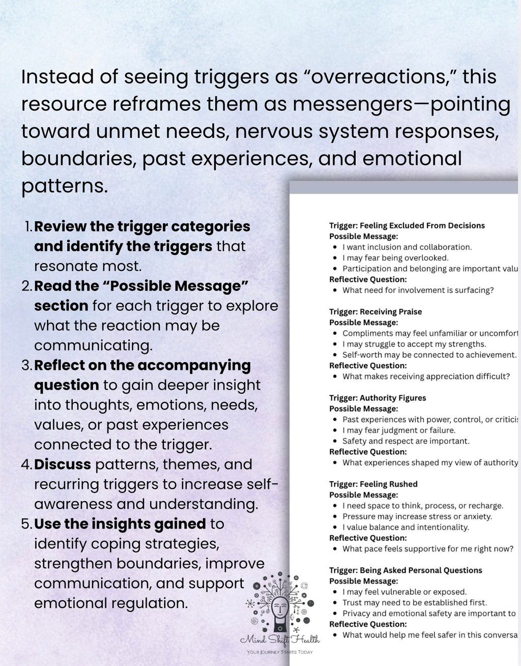 The Ultimate Trigger Guide 300+ Emotional, Social, Sensory & Environmental Triggers Understanding your triggers
