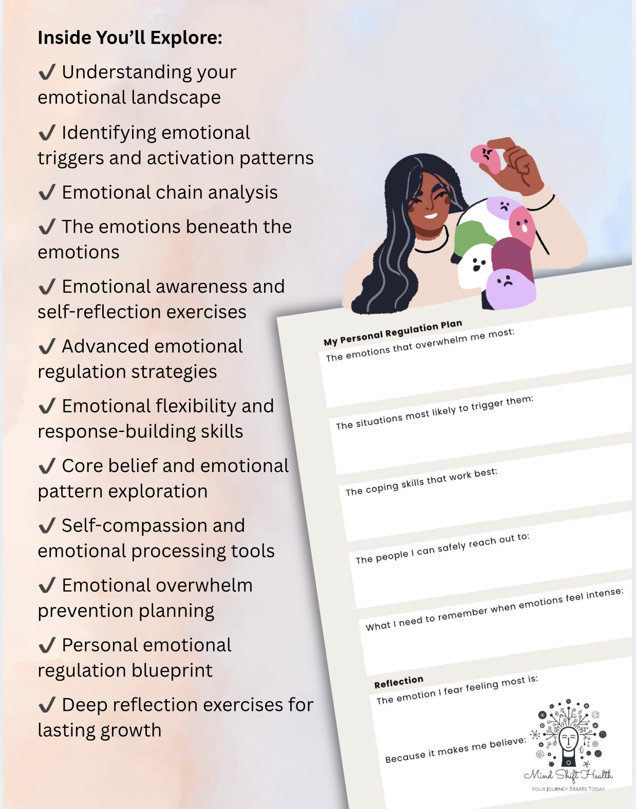 Emotional Regulation for Adults Workbook Understand Triggers, Manage Emotions & Build Healthy Coping Skills