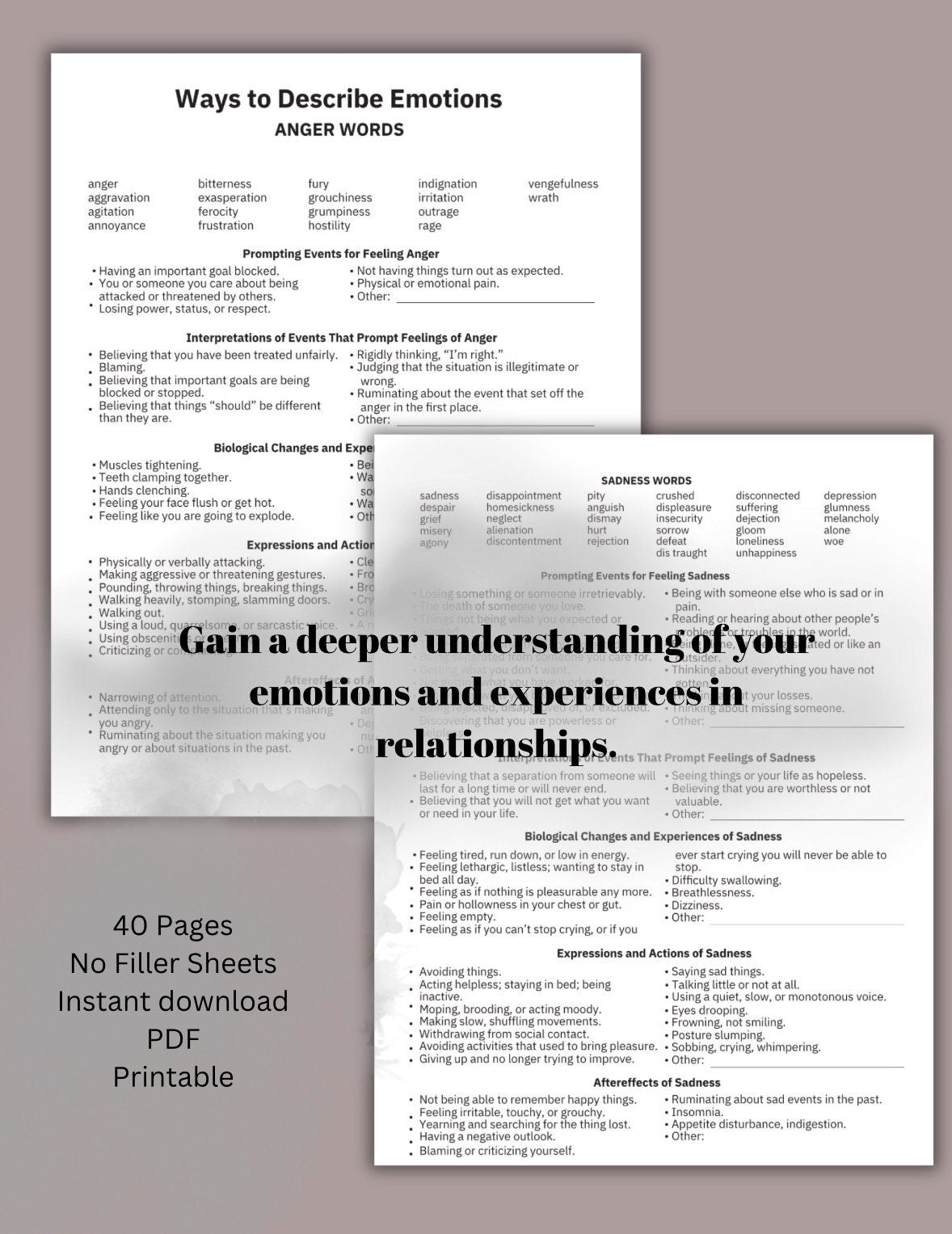 Emotional Manipulation Workbook: Toxic Relationships, Boundaries (Therapy Resources)