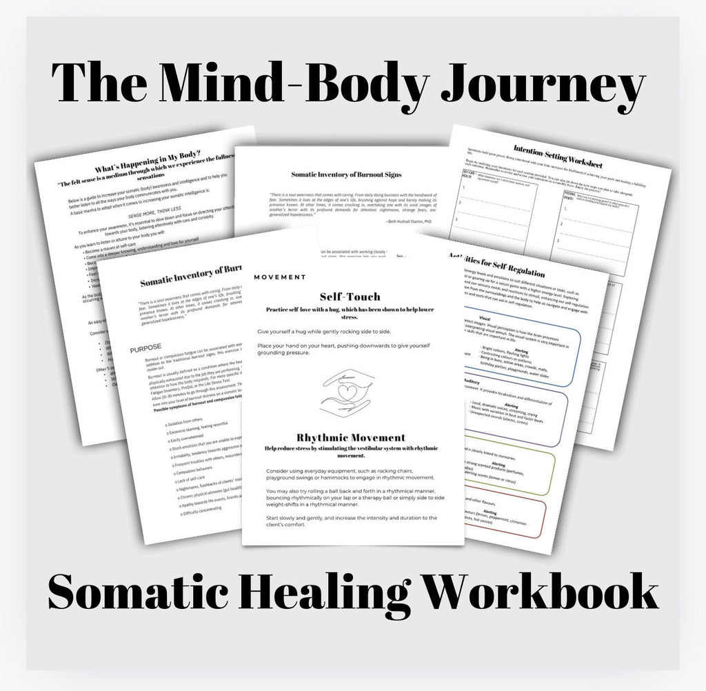 Somatic Therapy IFS Workbook: Self-Understanding & Coping Skills (Digital Download)