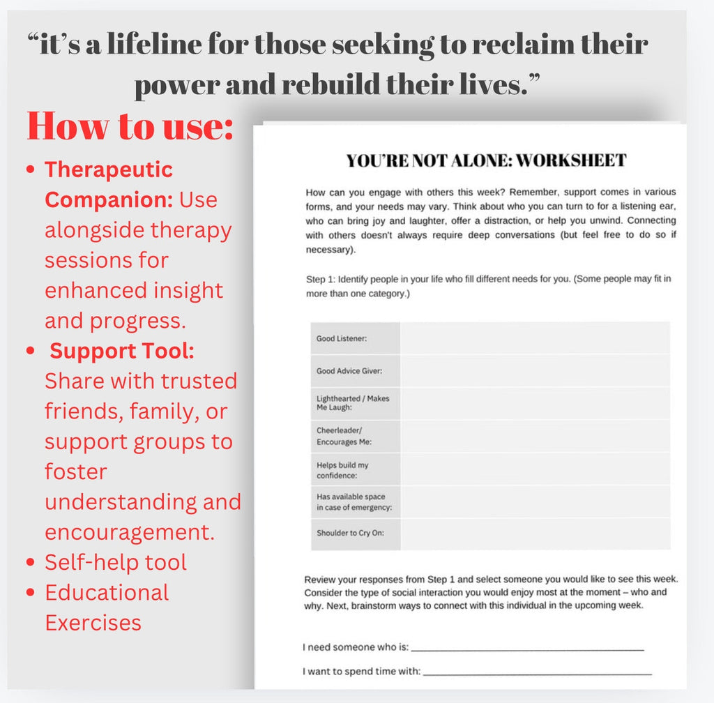 Domestic Abuse Recovery Workbook: Healing from Toxic Relationships (PDF)