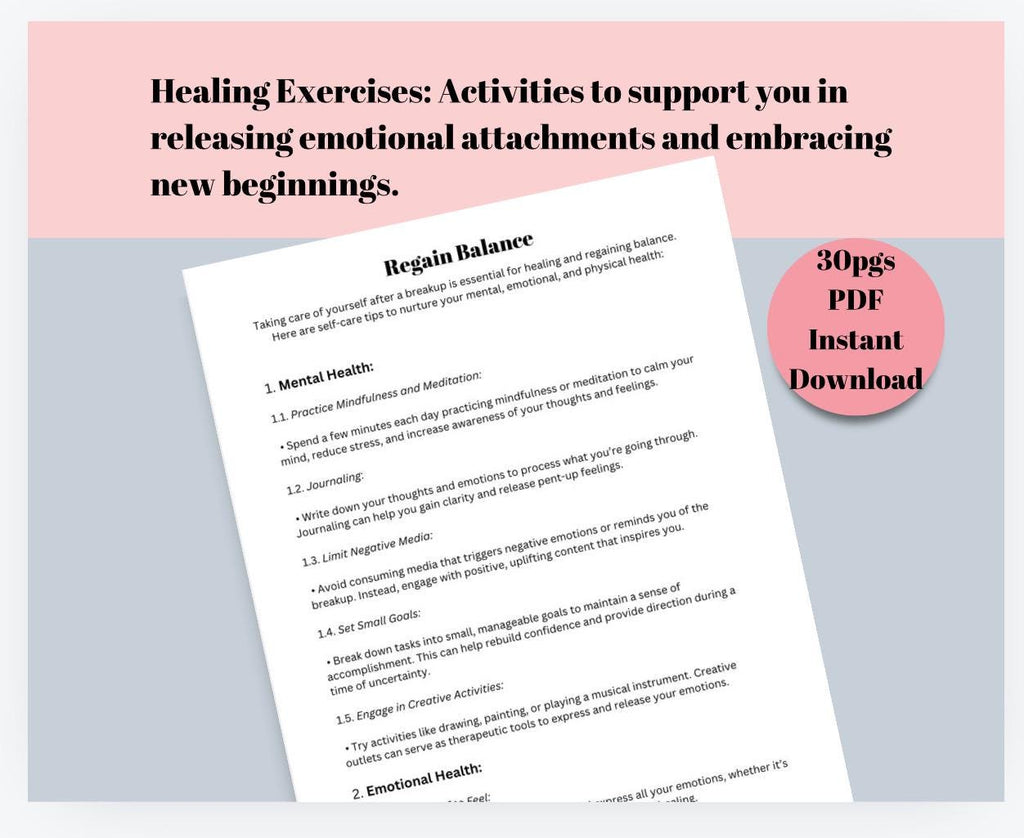 Healing from Breakup Understanding Heartbreak Post Breakup Divorce Relationship Resource