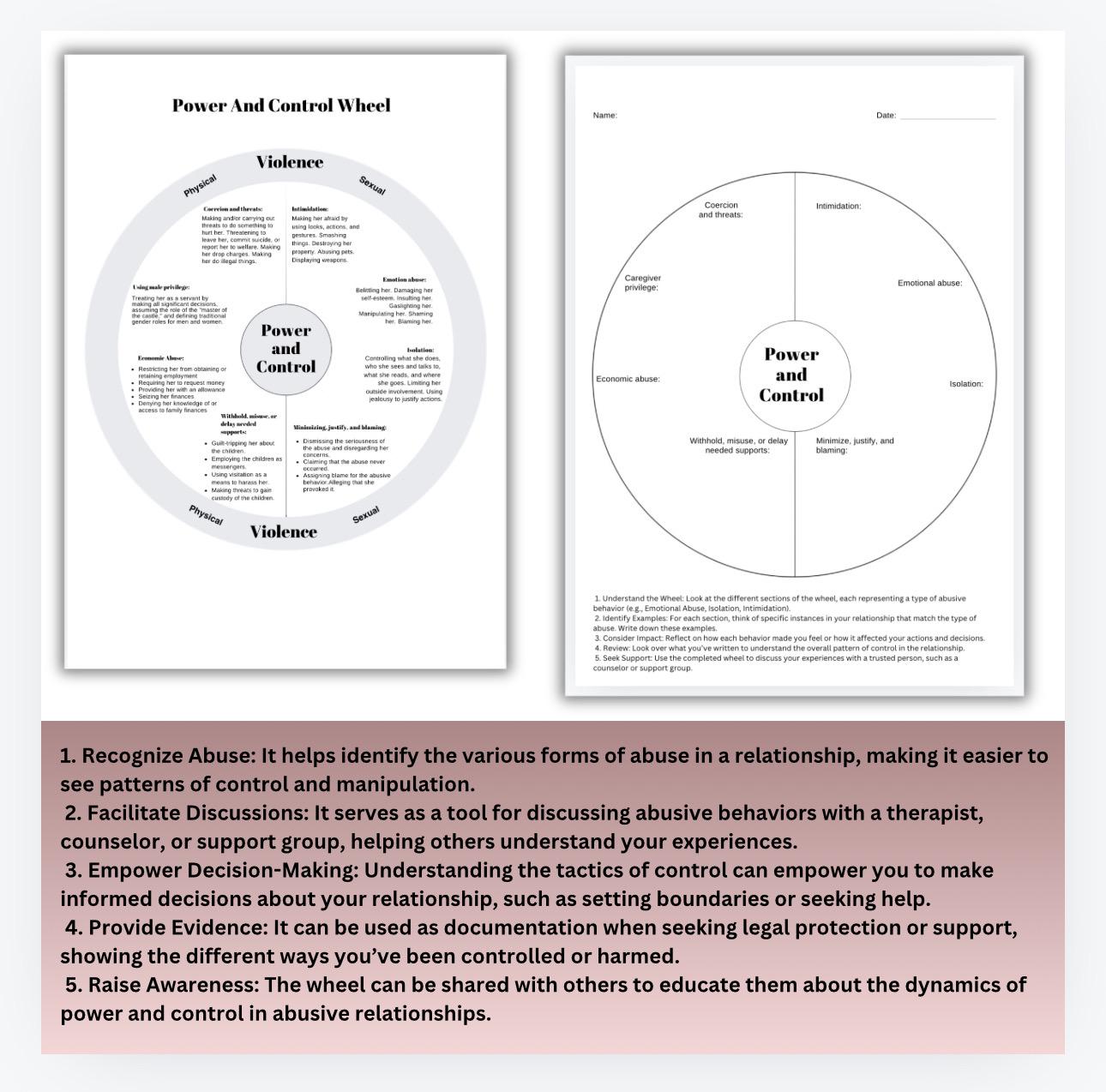 Domestic Abuse Recovery Workbook: Healing from Toxic Relationships (PDF)