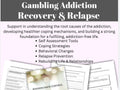 Gambling Addiction Recovery Workbook: Relapse Prevention (PDF)