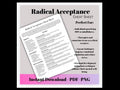 Radical Acceptance Cheat Sheet DBT  Dialectical Behavioral Therapy Coping Strategies Tool