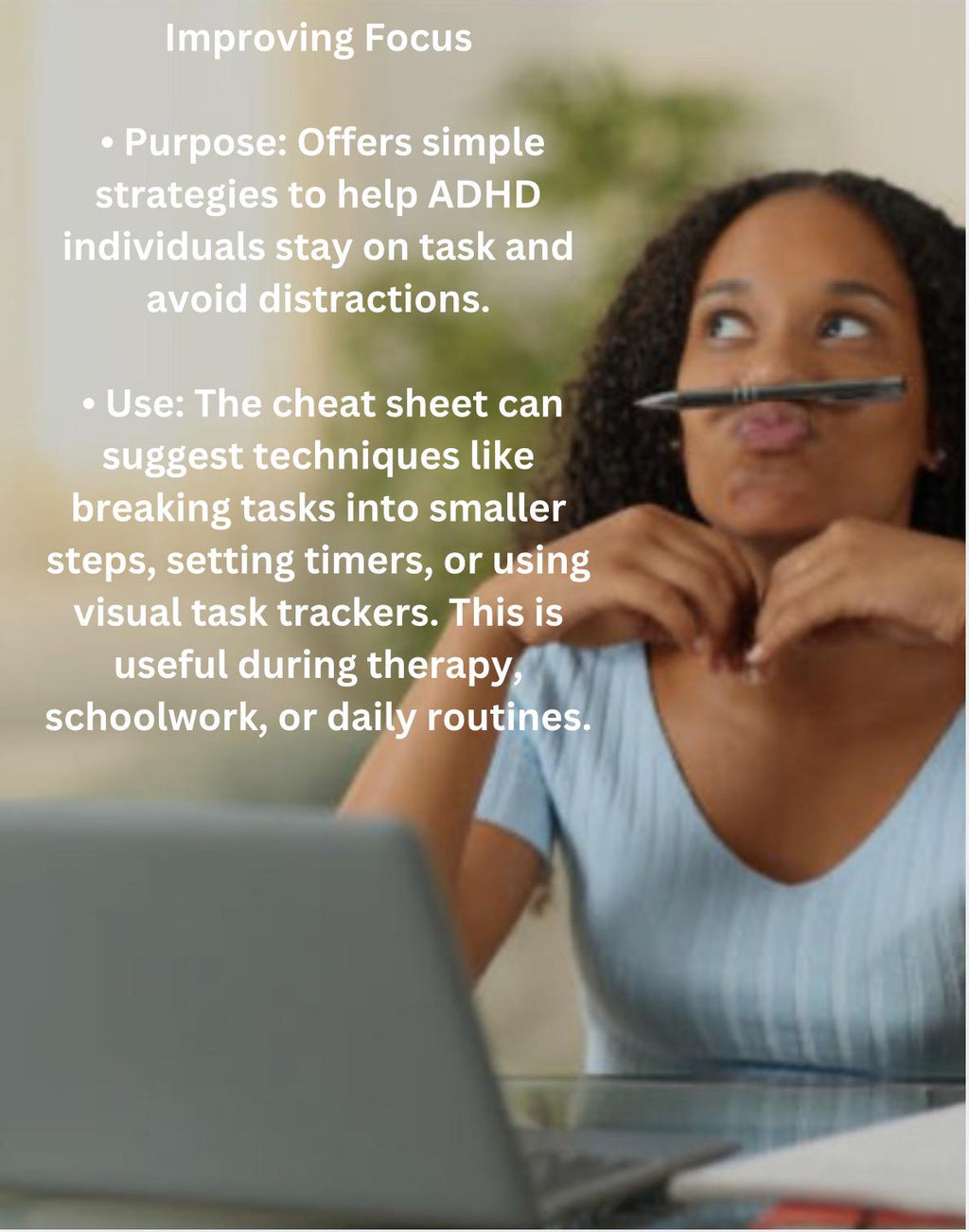 ADHD Cheat Sheet Bundle, Therapist & Parent Resources (PDF)