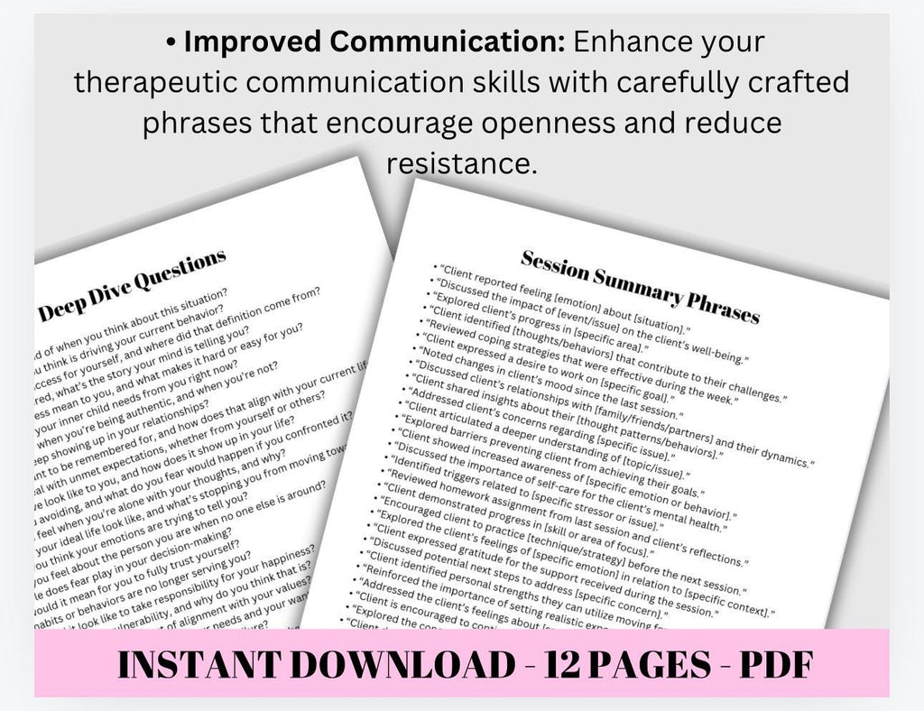 Therapist Support Cheat Sheets Increase Engagement Challenging Client Dynamics Improve Communication