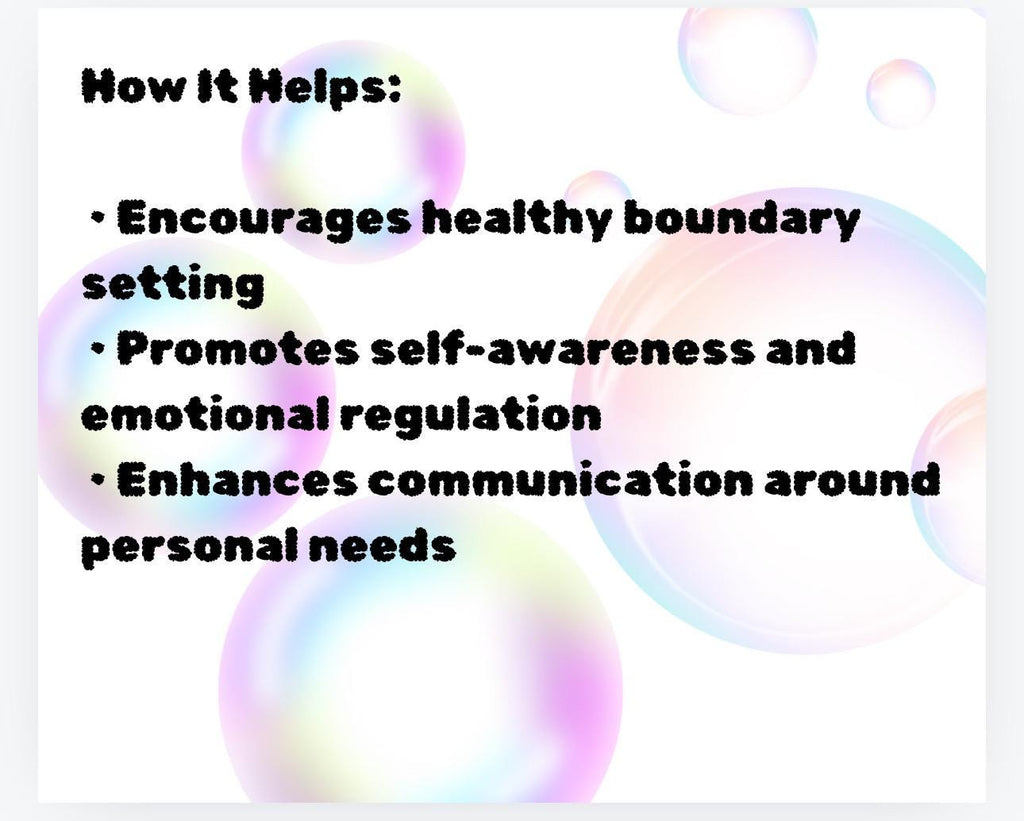Personal Space Bubble Worksheet: Boundaries, Self-Reflection (Printable PDF)