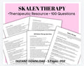 Therapy Scaling Questions: Solution-Focused Prompts (Digital Download)
