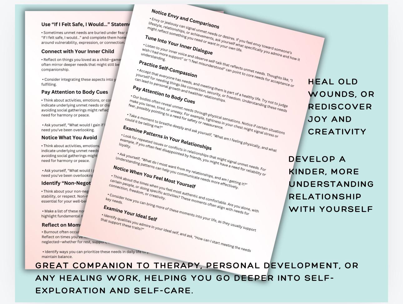 Reparenting Your Inner Child Guide: Healing Your Shadow (PDF Download)