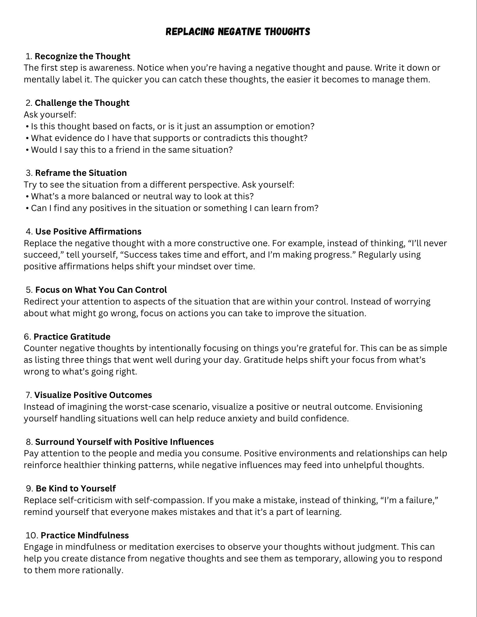 Jar of ANTs CBT Worksheet, Child Therapy Tool (PDF)