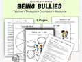 Anti-Bullying Workbook for Kids: Coping Skills, Therapy Resource (PDF)