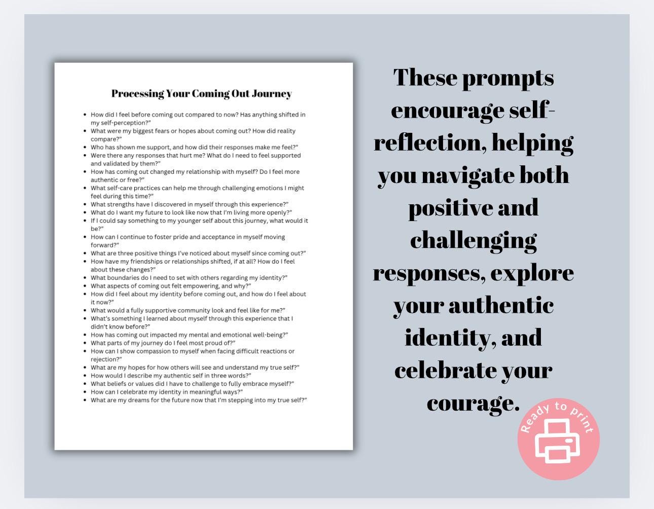 Coming Out Conversation Preparation Worksheet