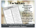 I’m Not Lazy Executive Dysfunction Mislabeled Laziness Hidden challenges Anxiety ADHD