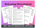 Letting Go of Resentment Workbook for Guided Exercises to Release Feelings Emotional Regulation