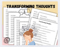 Transforming Negative Thoughts Worksheet: Personal Growth (PDF)