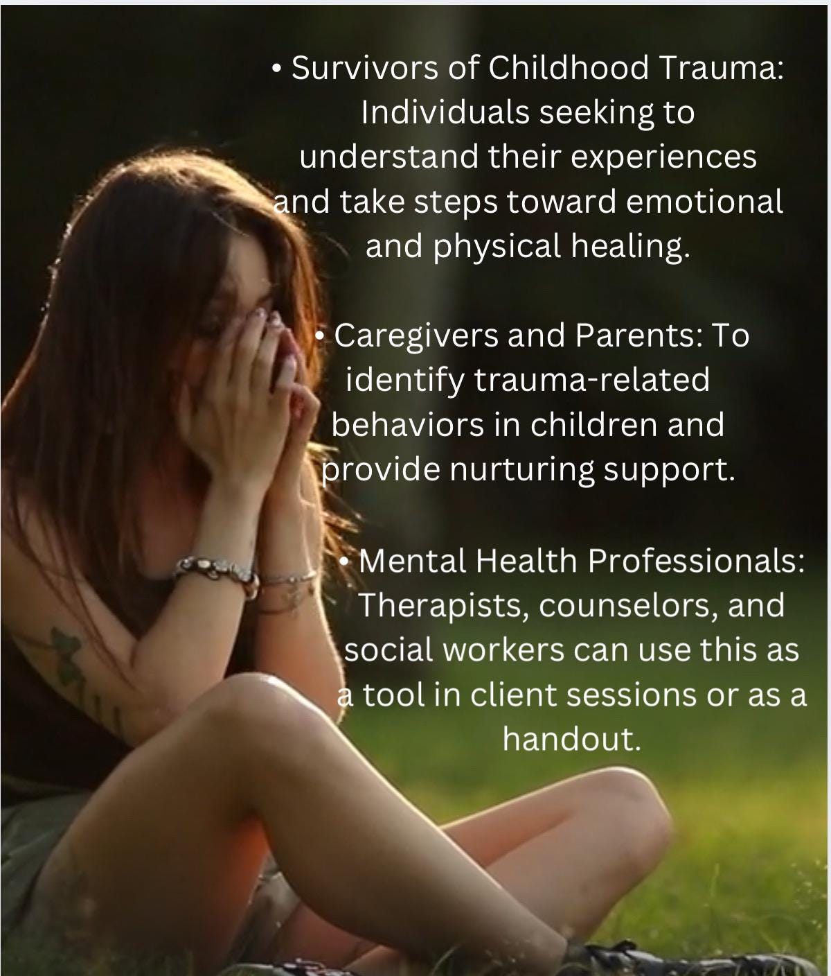 Childhood Trauma Healing: Cheat Sheet & Exploration Worksheet (Digital Download)