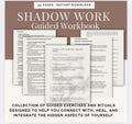 Shadow Work Journal & Workbook | Guided Prompts, Healing (Digital Download)