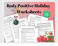 Body Positive Holiday Worksheets: Self-Care Journal (PDF)