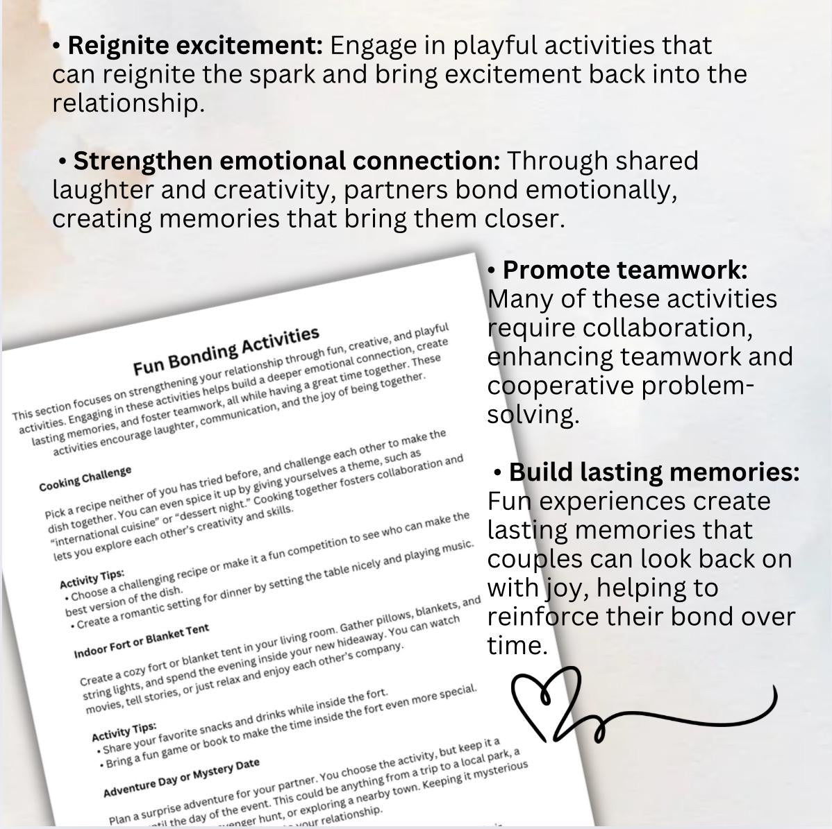 Couples Therapy Workbook | Relationship Communication, Conflict Resolution (PDF)