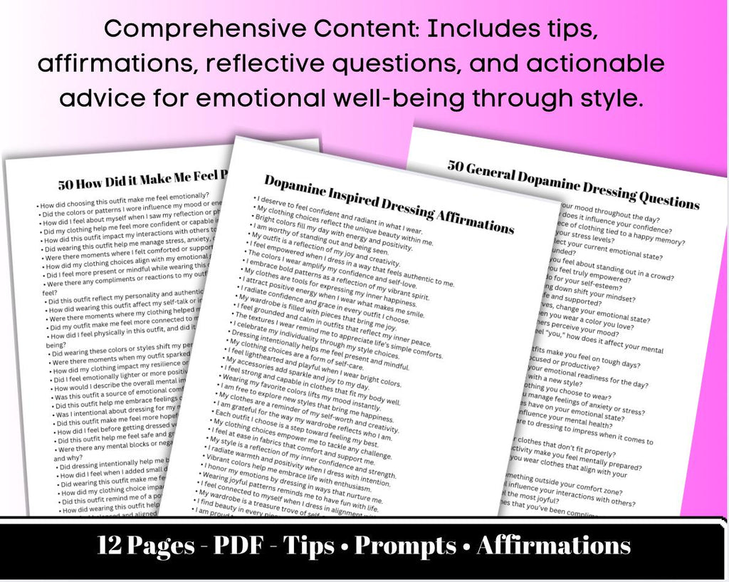 Dopamine Dressing to Feel Good Expressive Clothing Mood Boosting Style Mental Wellness Mindful Dressing