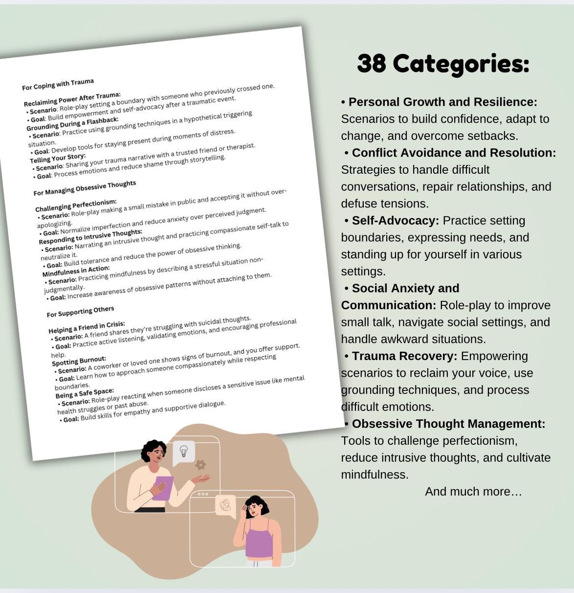 Therapeutic Role Play Scenarios: Therapist Toolkit (PDF Download)