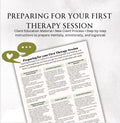 First Therapy Session Prep Guide: Client Resource (Digital Download)