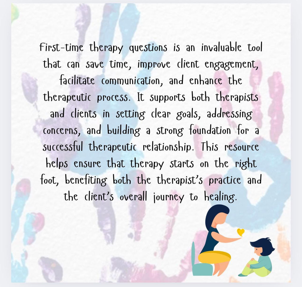 Kids & Teen Therapy Questions: First Session Toolkit (PDF)