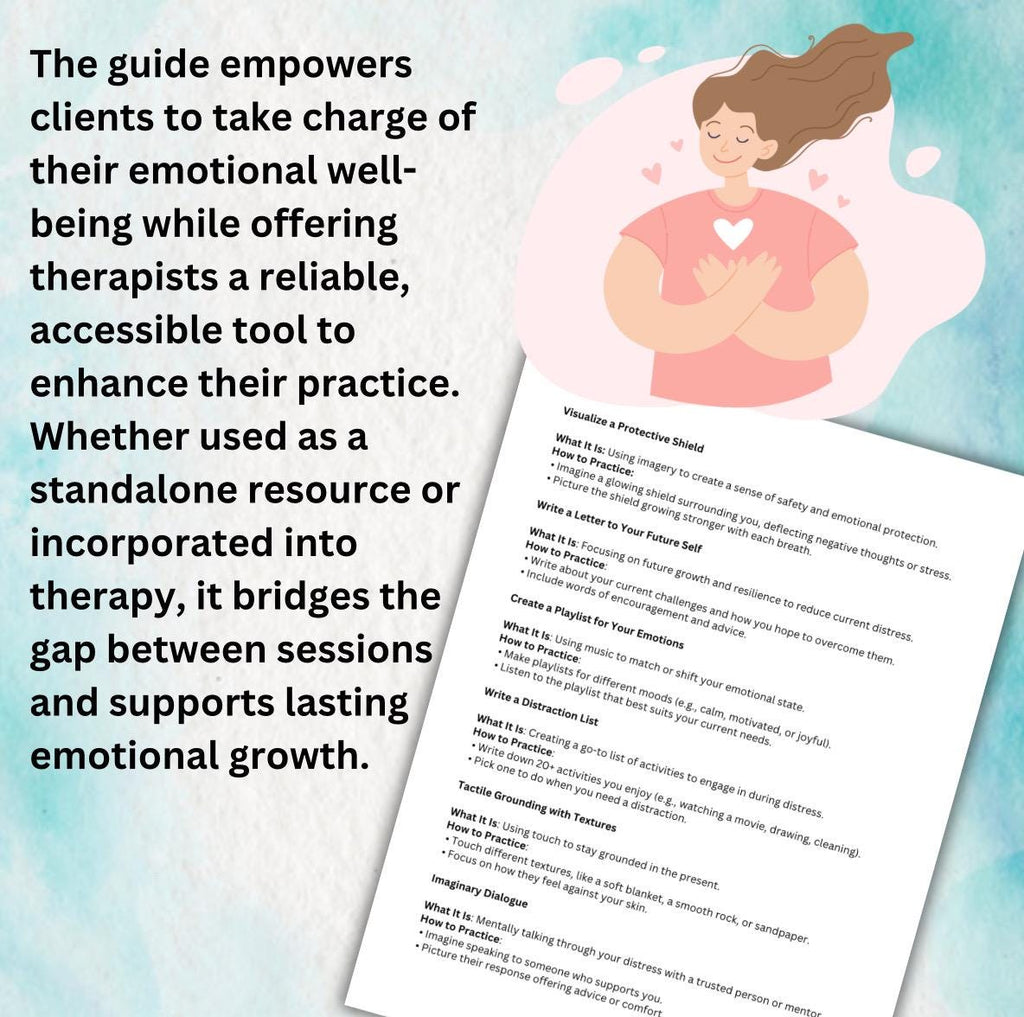 Distress Tolerance Skills Guide: Self-Soothing & Coping Techniques (PDF)