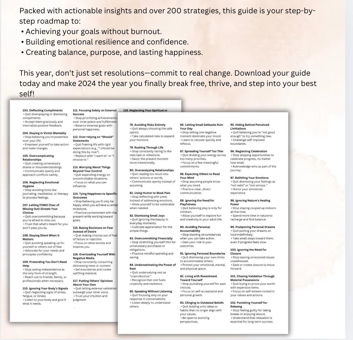 Unhealthy Habits and Solutions Personal Transformation Healthy Mindset