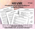 Shame Workbook: Understanding & Coping Skills (PDF Download)