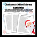 Christmas Mindfulness Activities for Kids, Holiday Fun (Digital Download)
