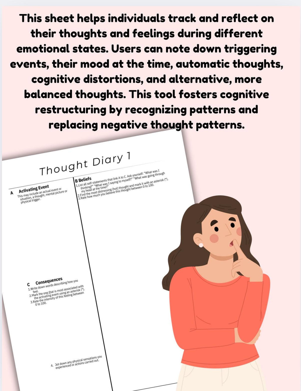 Bipolar Disorder Workbook: Mood Tracker, Coping Skills (PDF)