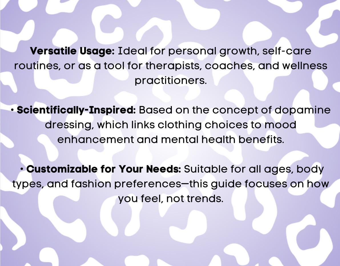 Dopamine Dressing to Feel Good Expressive Clothing Mood Boosting Style Mental Wellness Mindful Dressing