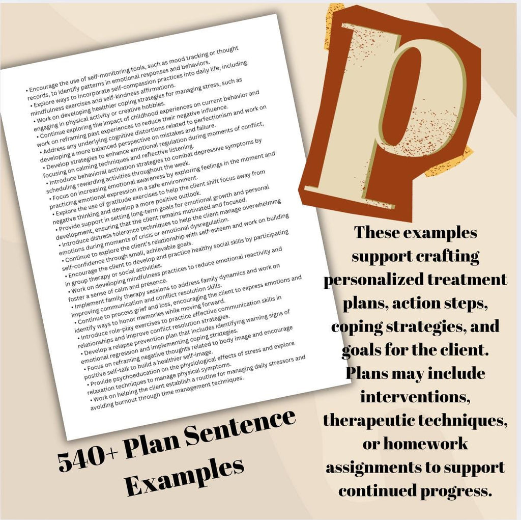 SOAP Notes Examples | Therapy Progress Notes Template (Digital Download)
