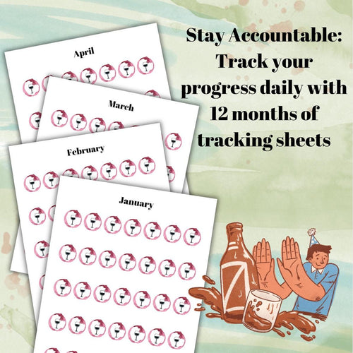 Alcohol Reset Guide: Habit Tracker & Drinking Diary (PDF)
