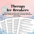Therapy Icebreaker Prompts: Mental Health Conversation Starters (PDF)