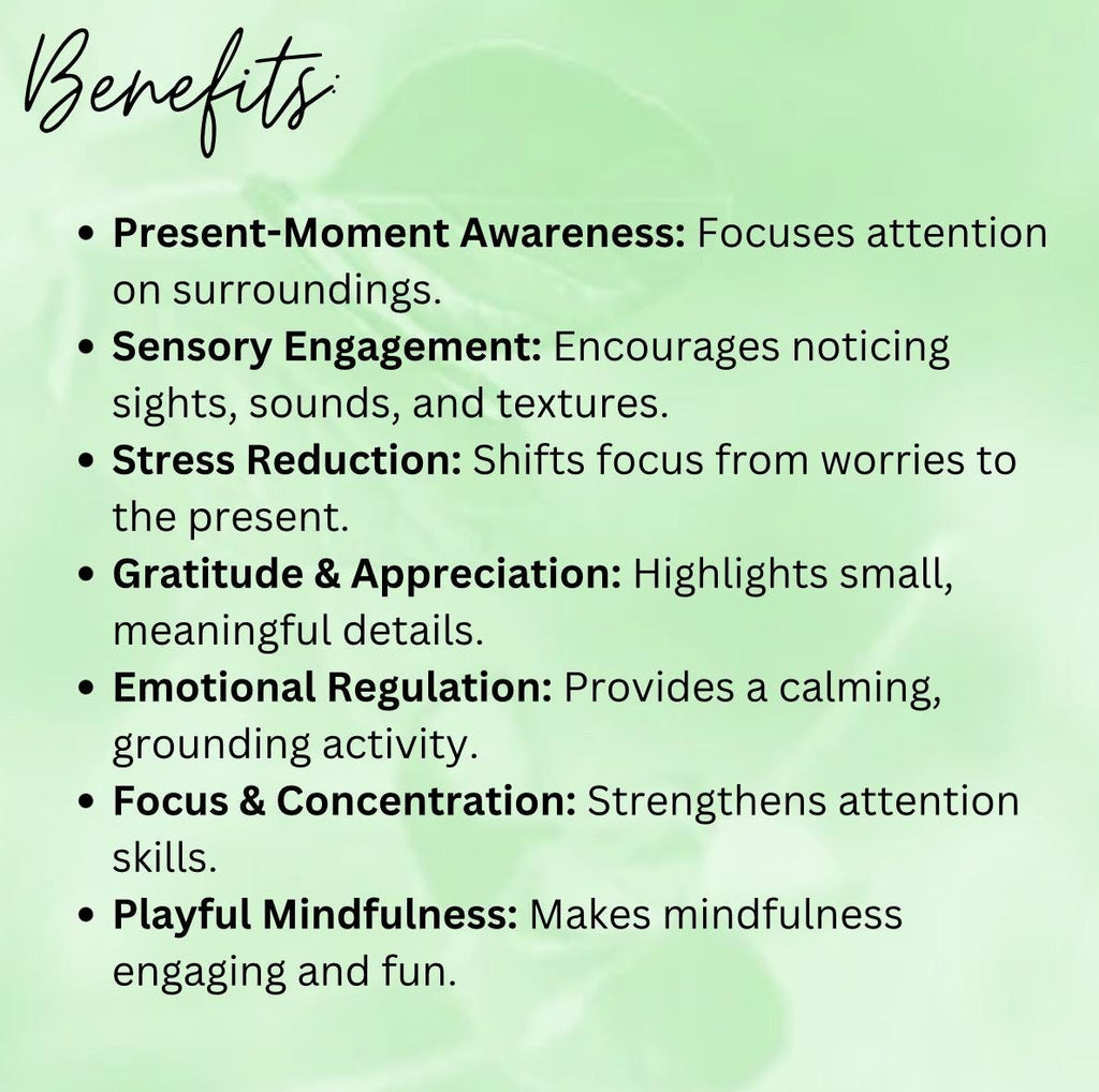 Mindfulness Scavenger Hunt Reflection Activity Positivity Therapy Worksheet Coping Skills