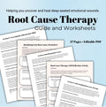 Root Cause Therapy Guide Emotional Healing Roadmap Processing and Releasing Stuck Emotions