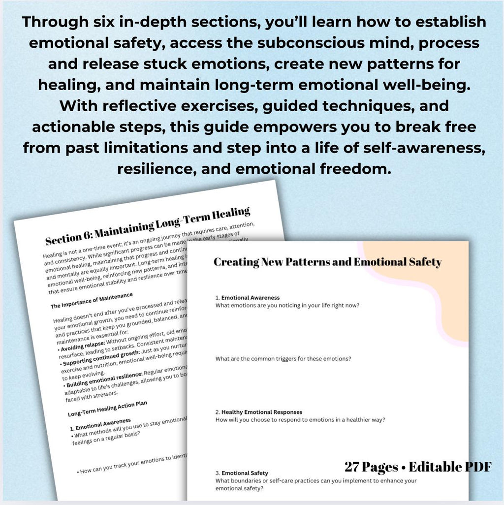 Root Cause Therapy Guide Emotional Healing Roadmap Processing and Releasing Stuck Emotions