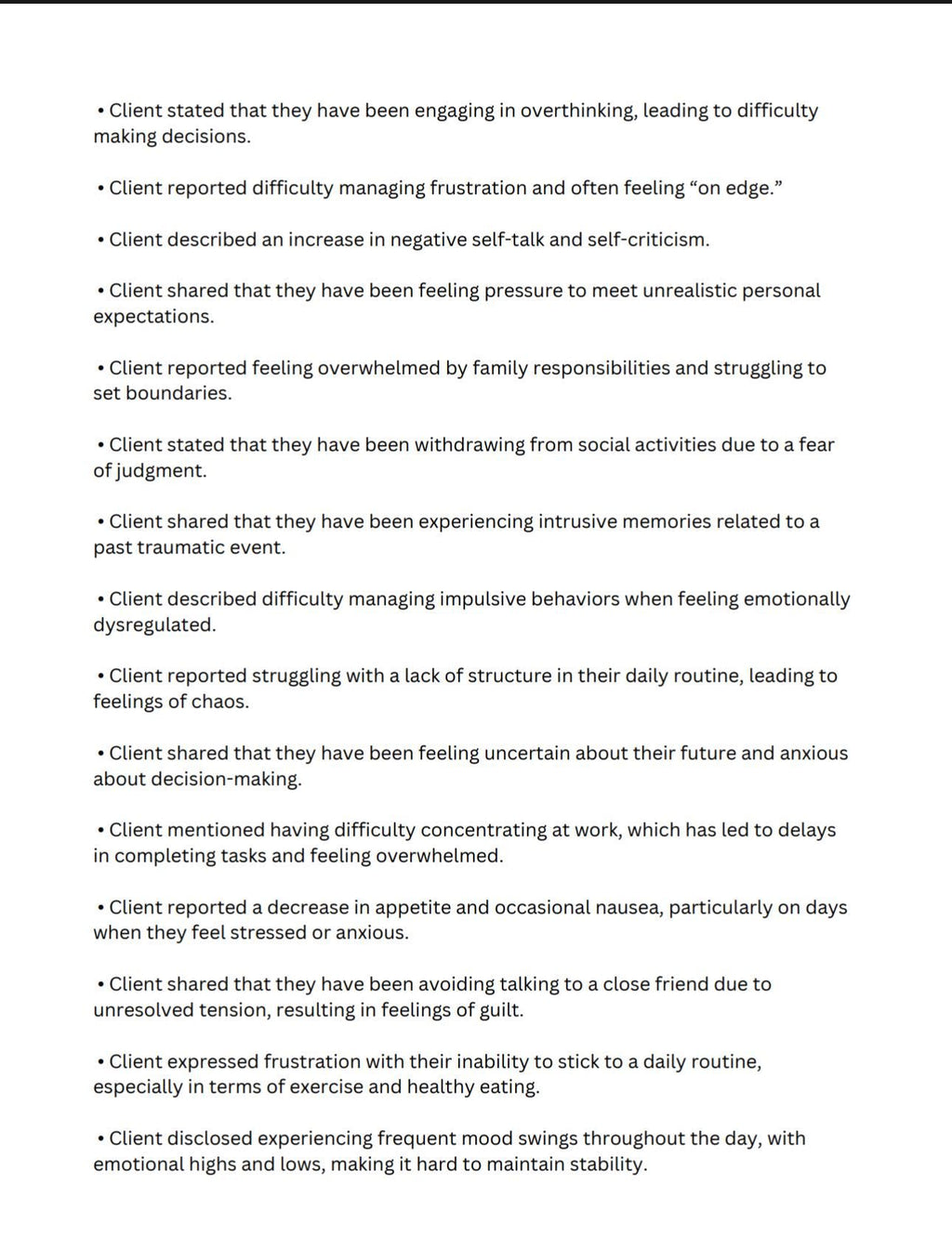 DAP Notes Template Bundle for Mental Health Professionals (Digital Download)